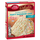 Betty Crocker Delights Super Moist Party Rainbow Chip Cake Mix