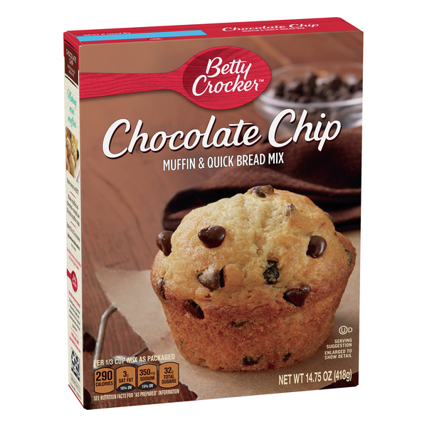Betty Crocker Hershey's Chocolate Chip Muffin & Quick Bread Mix Hy