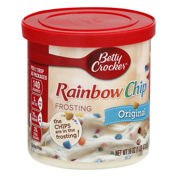 Betty Crocker Rich & Creamy Rainbow Chip Frosting HyVee Aisles Online Grocery Shopping