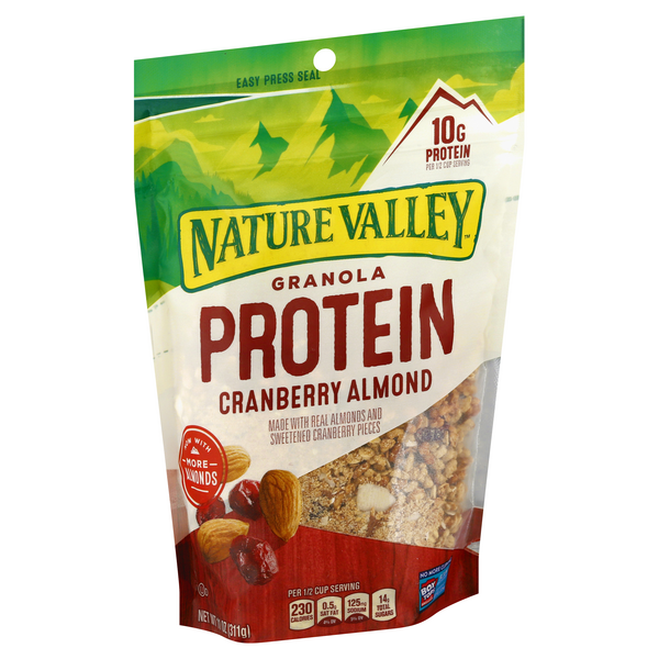 Nature Valley Cranberry Almond Protein Granola | Aisles Online Grocery Shopping
