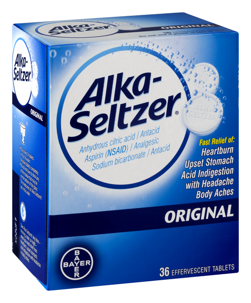 Alka-Seltzer Original Effervescent Tablets | Hy-Vee Aisles Online ...