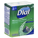 Dial Bar Mountain Fresh Antibacterial Deodorant Soap 3-4 Oz
