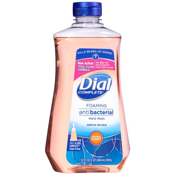 Dial Complete Foaming Antibacterial Hand Wash Refill Original Scent