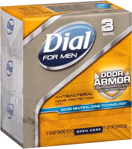 Dial for Men Antibacterial Odor Protection with Odor Neutralizing