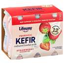 Lifeway Kefir, Strawberry, 6Pk