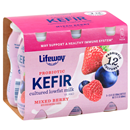 Lifeway Kefir, Probiotic, Mixed Berry, 6Pk
