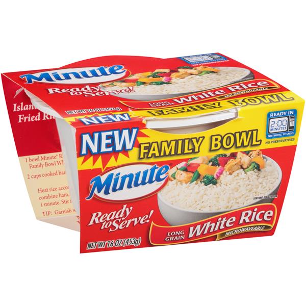 Minute Ready to Serve Family Size Bowl Long Grain White Rice HyVee