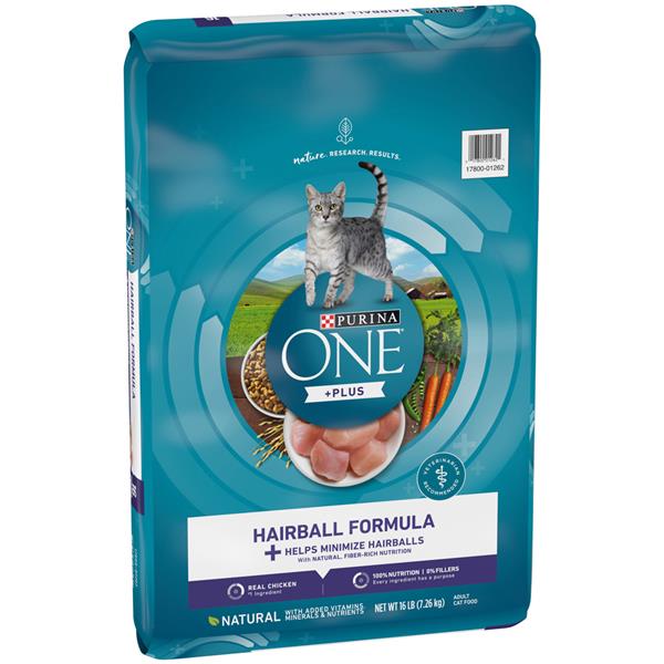 Purina ONE Hairball Formula Adult Premium Cat Food | Hy-Vee Aisles ...