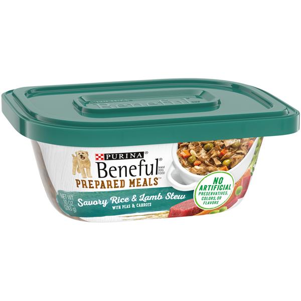 Purina Beneful Prepared Meals Savory Rice & Lamb Stew Dog Food HyVee