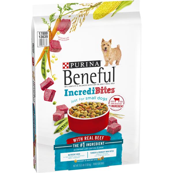 Purina Beneful IncrediBites with Real Beef Dog Food | Hy-Vee Aisles ...