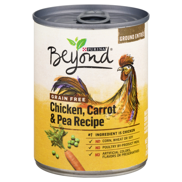 Purina Beyond Grain Free, Natural Pate Wet Dog Food, Grain Free Chicken ...