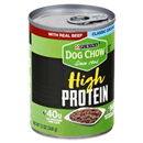 Purina Dog Chow High Protein Classic Ground Wet Dog Food With Real Beef