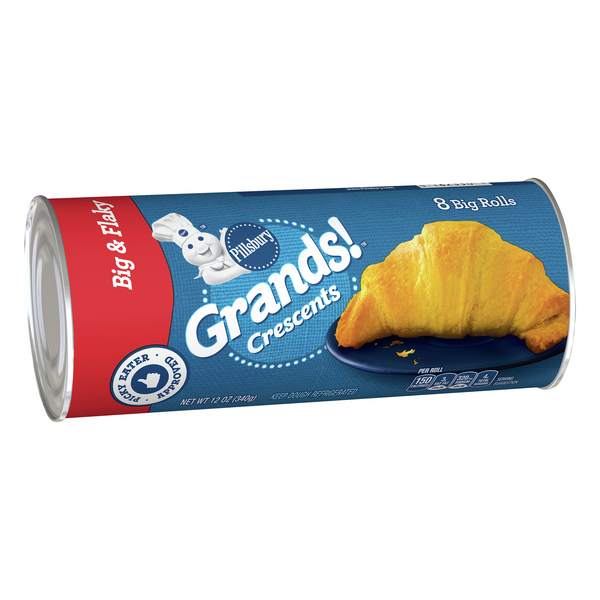 Pillsbury Grands! Big & Flaky Crescent Rolls 8Ct | Hy-Vee Aisles Online ...