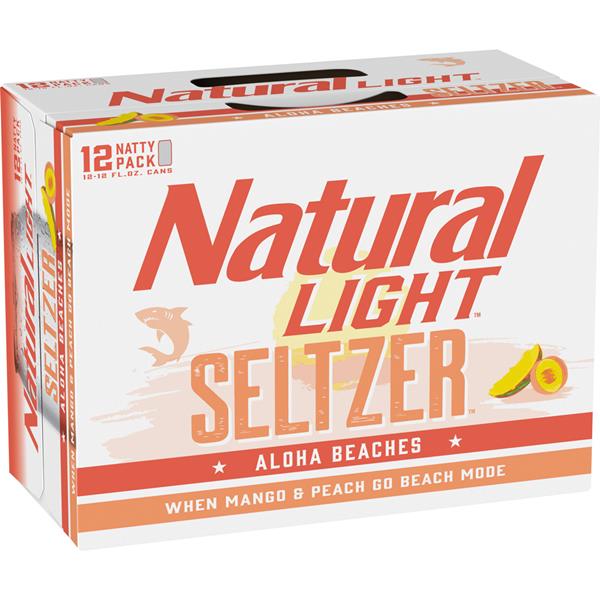 Natural Light Seltzer Aloha Beaches 12pk Hy Vee Aisles Online Grocery Shopping