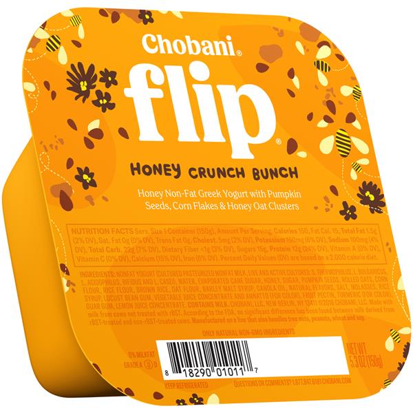 Chobani Flip Honey Crunch Bunch Greek Yogurt HyVee Aisles Online Grocery Shopping