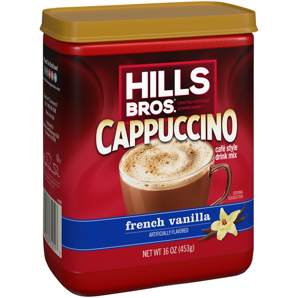 Hills Bros Cappuccino French Vanilla 