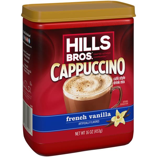 hills bros cappuccino