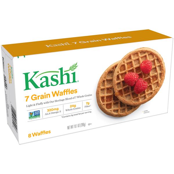 Kashi 7 Grain Waffles 8 Ct HyVee Aisles Online Grocery Shopping