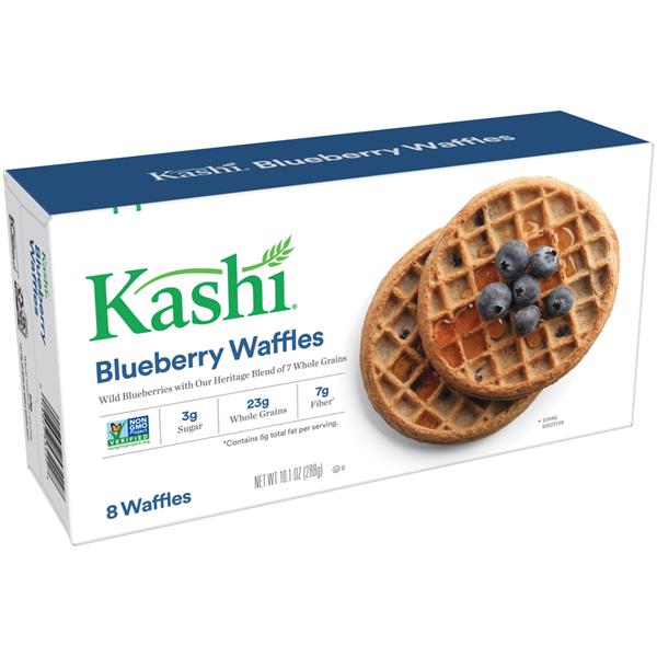 Kashi Blueberry Waffles 8 Ct HyVee Aisles Online Grocery Shopping