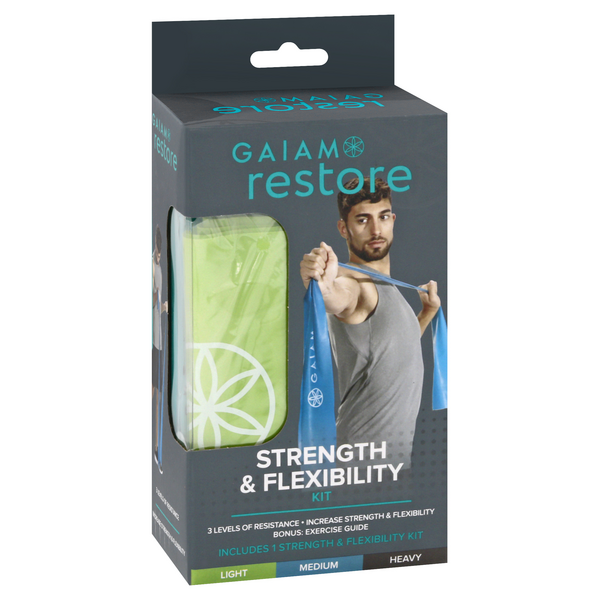 Gaiam Restore Strength & Flexibilty Kit