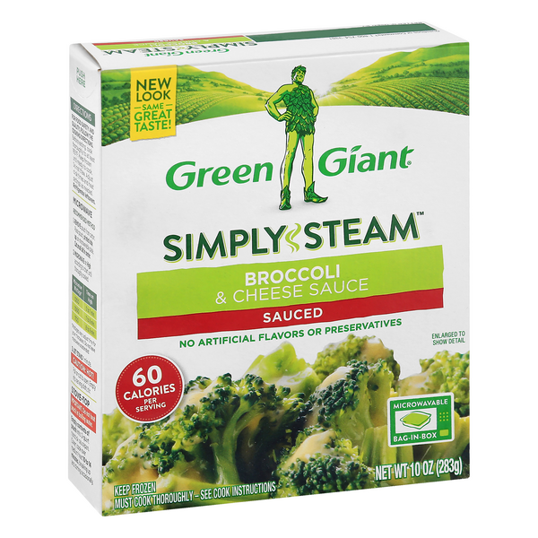 Green Giant Steamers Broccoli & Cheese Sauce | Hy-Vee Aisles