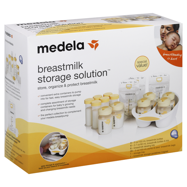 Safe Storage of Breastmilk Magnet set of 50