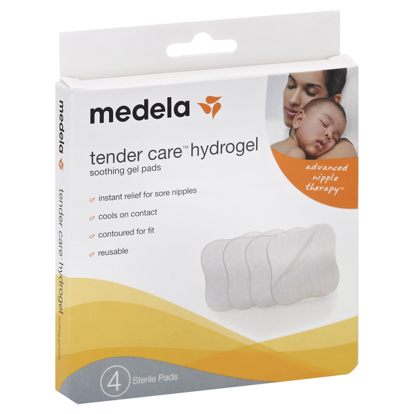 Medela Tender Care Hyrdogel Nursing Pad - 4 ct