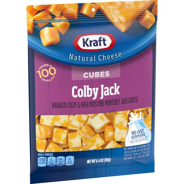 Kraft Natural Cheese Snacks Natural Marbled Colby & High-Moisture ...