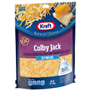 Kraft Shredded Colby & Monterey Jack Cheese Made with 2% Milk