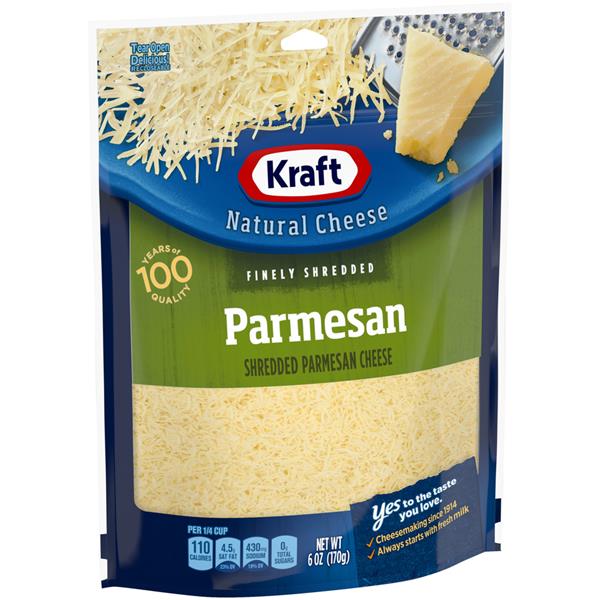 Kraft Finely Shredded Parmesan Cheese HyVee Aisles Online Grocery