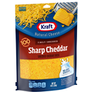 Kraft Finely Shredded Sharp Cheddar Cheese