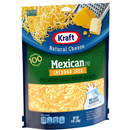 Kraft Shredded Mexican Style Cheddar Jack Cheese