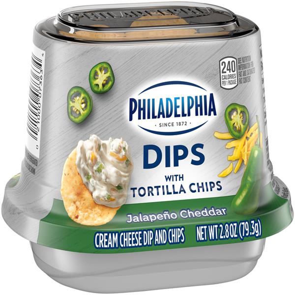 Philadelphia Dips Jalapeno Cheddar Cream Cheese Dip and Chips HyVee
