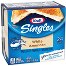 Kraft Singles White American Cheese Slices 24Ct