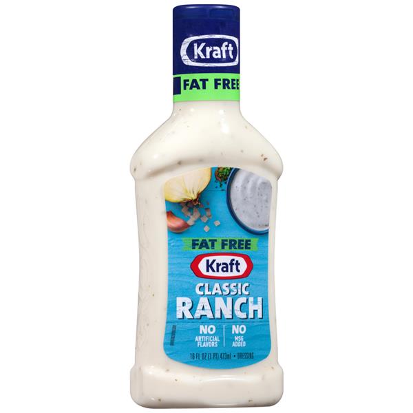 Kraft Fat Free Classic Ranch Dressing HyVee Aisles Online Grocery