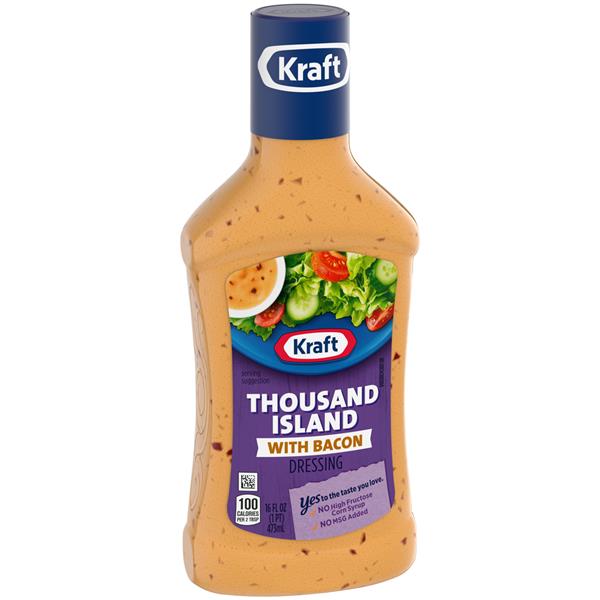 Kraft Thousand Island with Bacon Dressing | Hy-Vee Aisles Online ...