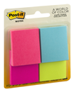 Post-it Notes 1.5" x 2" Cape Town Collection 4Pk