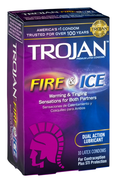 anti vibration gloves walmart Trojan Pleasures Fire & Ice Dual Action Lubricant Premium Latex Condoms