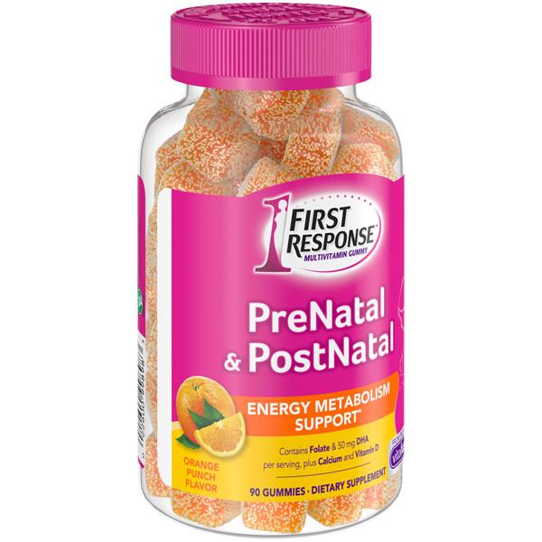 First Response PreNatal & PostNatal Multivitamin Gummies HyVee
