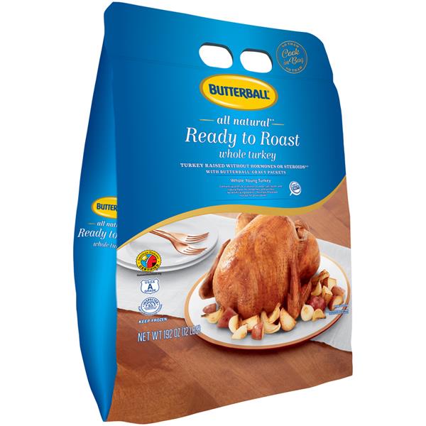 Butterball Everyday Classic Oven Style Ready To Roast Whole Young Turkey With Butterball Gravy Packets Hy Vee Aisles Online Grocery Shopping