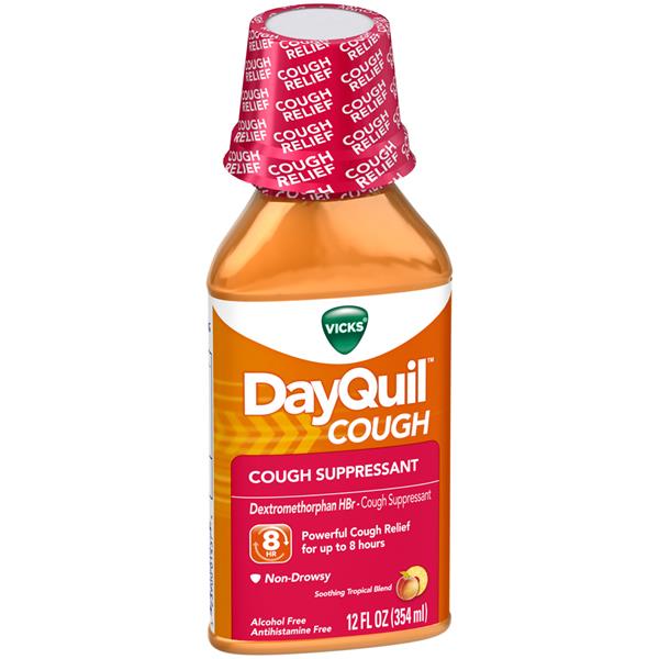 Vicks DayQuil Citrus Blend Cough Suppressant Liquid HyVee Aisles