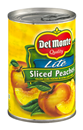 Del Monte Lite Sliced Peaches In Extra Light Syrup