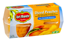 Del Monte No Sugar Added Diced Peaches 4-3.75 oz Cups