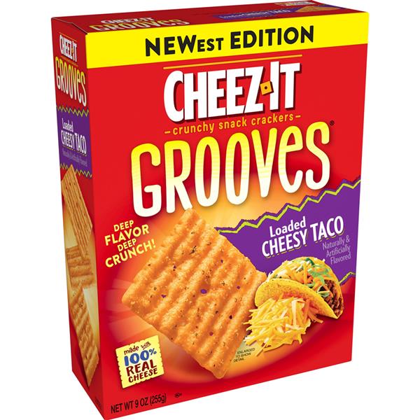 CheezIt Grooves Cheesy Taco HyVee Aisles Online Grocery Shopping