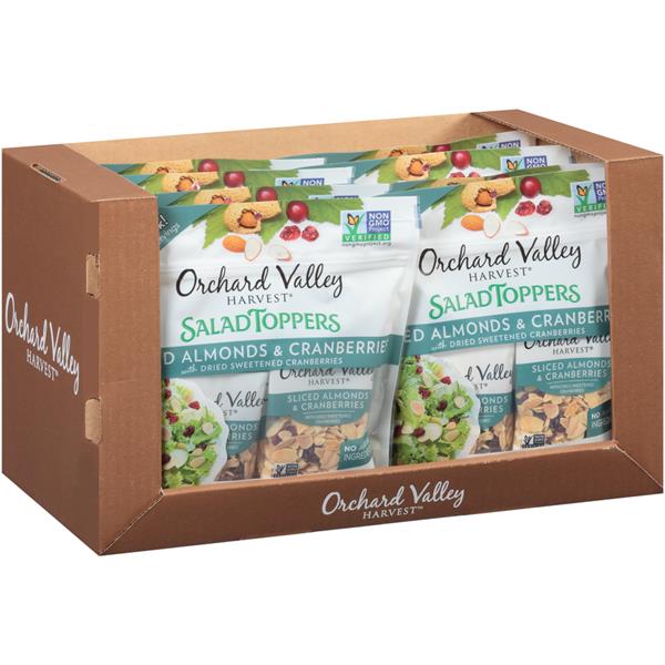 Orchard Valley Harvest Salad Toppers Sliced Almonds & Cranberries Multi