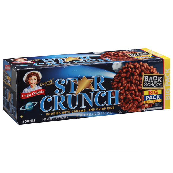 Little Debbie Star Crunch Big Pack 12Ct | Hy-Vee Aisles Online Grocery ...