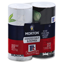 Morton Iodized Salt & Pepper Shaker Set 2Ct