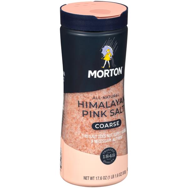 Morton All Natural Coarse Himalayan Pink Salt | Hy-Vee Aisles Online ...