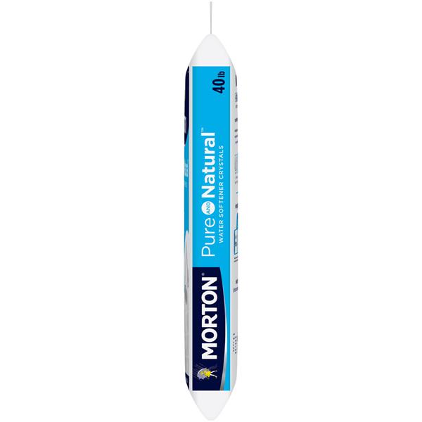 Morton Pure and Natural Water Softening Crystals 4-in-1 Benefits