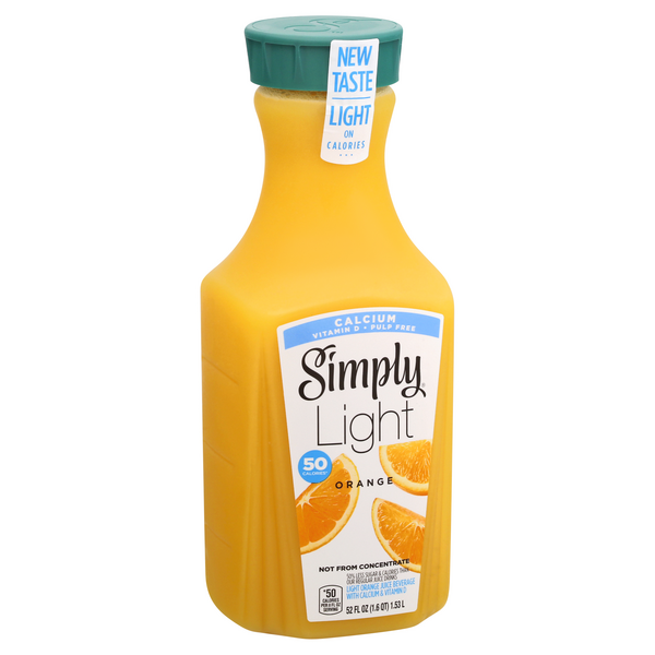 Simply Light Orange Juice Pulp Free with Calcium & Vitamin D | Hy-Vee Online Shopping